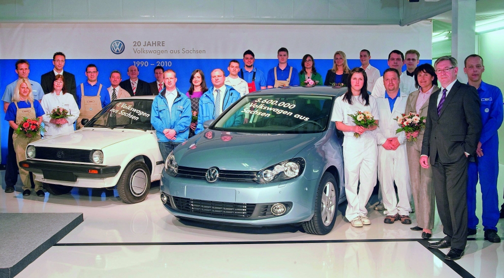 Zum 20-jährigen Jubiläum wurde heute zum Fototermin ins Fahrzeugwerk Zwickau geladen.