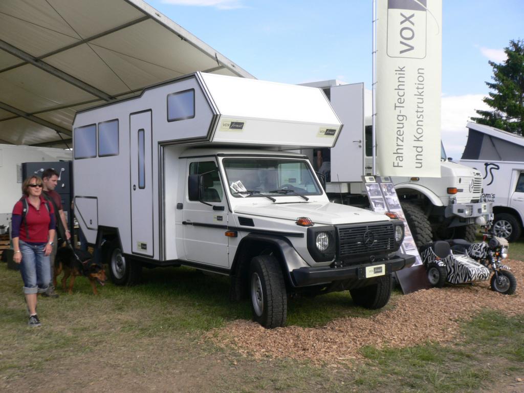 Abenteuer Allrad: Kaum auf dem Markt und schon mit einer Wohnkabine versehen - Mercedes-Benz G Professional.