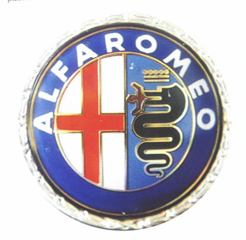 Alfa-Logo von 1972 bis 1982. 