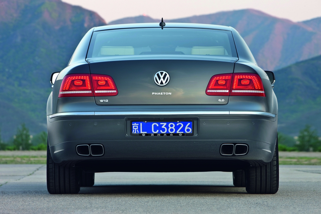 Auch der neue Phaeton spricht jetzt Chinesisch