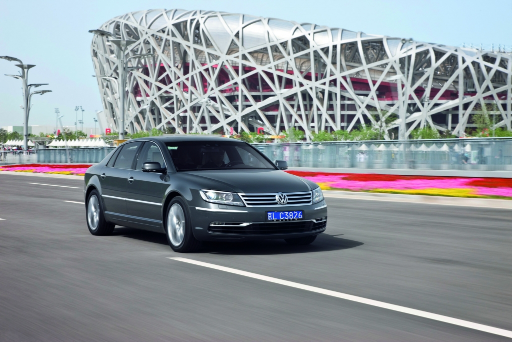 Auch der neue Phaeton spricht jetzt Chinesisch