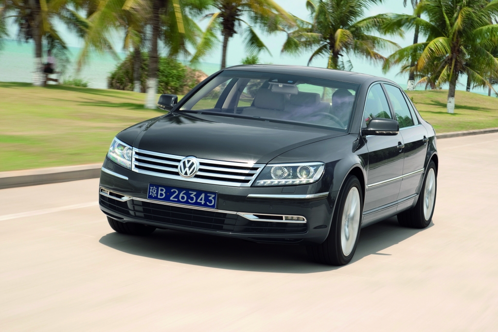 Auch der neue Phaeton spricht jetzt Chinesisch