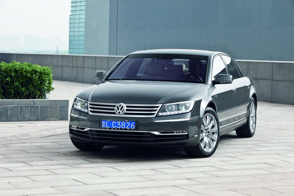 Auch der neue Phaeton spricht jetzt Chinesisch