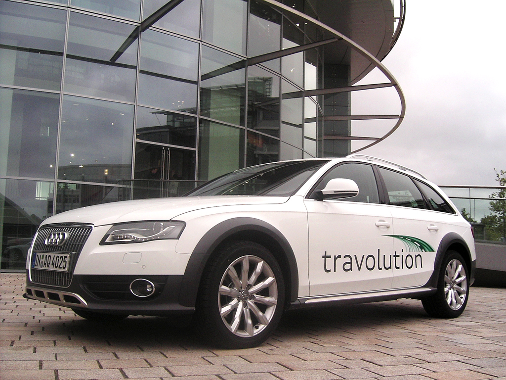 Auch dieser Audi-A4-Allroad-Quattro gehört zur Travolution-Testflotte. 