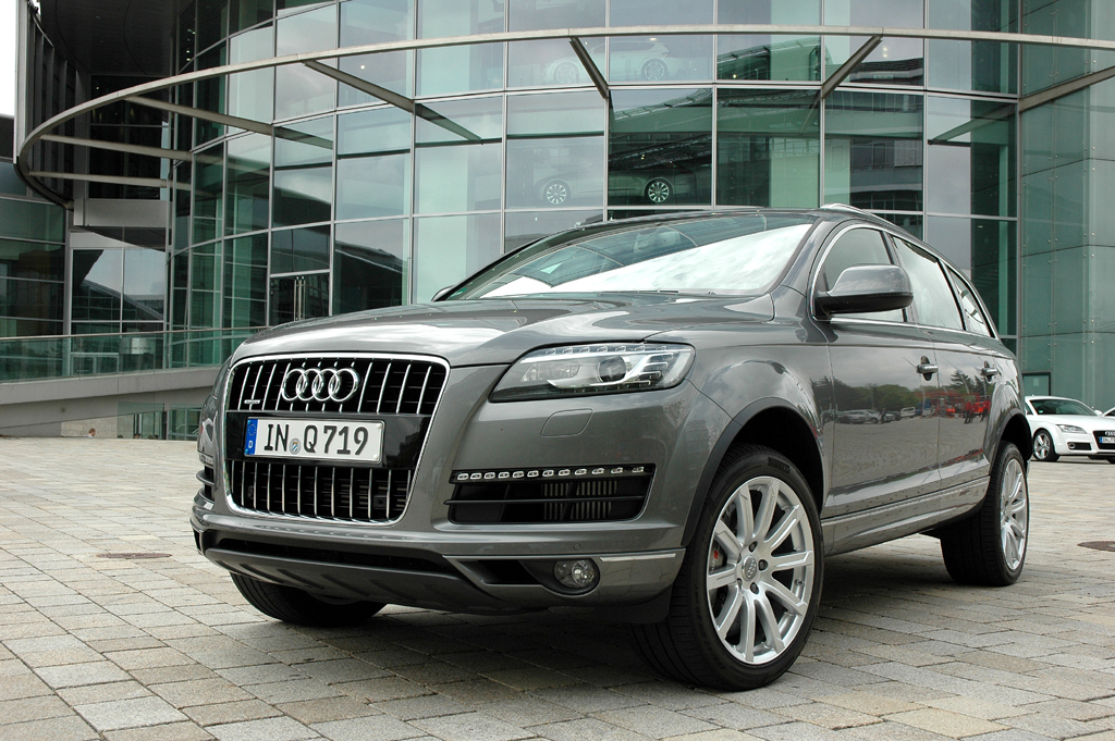 Audi Q7, hier als Achtzylinder-Turbodiesel mit 340 PS. 