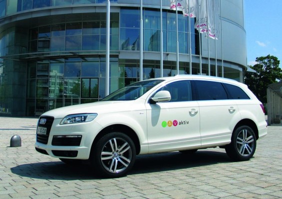 Audi-Versuchsfahrzeug Forschungsinitiative AKTIV.