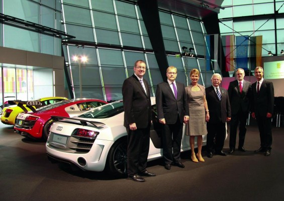 Audi empfängt estnischen Honorarkonsul