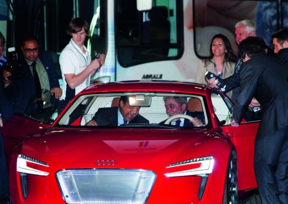 Audi siegte bei der Michelin Challenge Bibendum