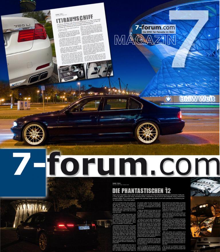 BMW 7er-Forum bringt Magazin heraus