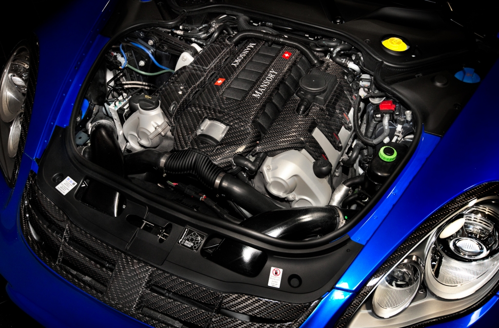 Der 4,8 Liter-V-8-Motor wurde ordentlich aufgemotzt