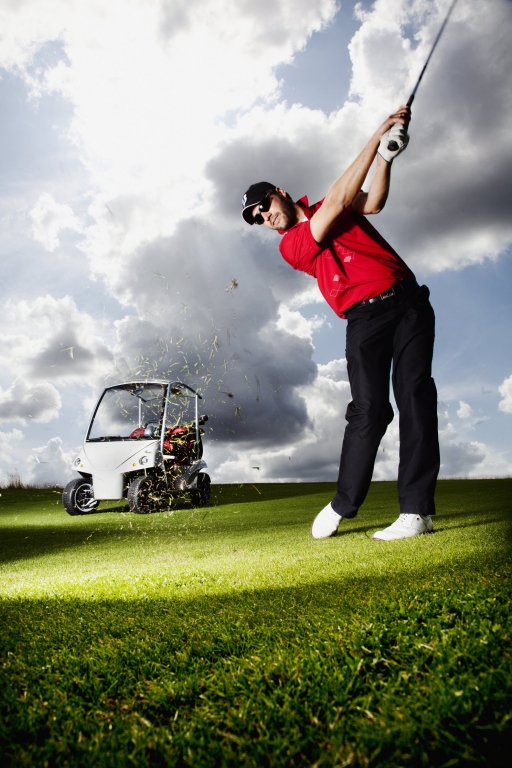 Der Garia ist der teuerste Golfwagen der Welt