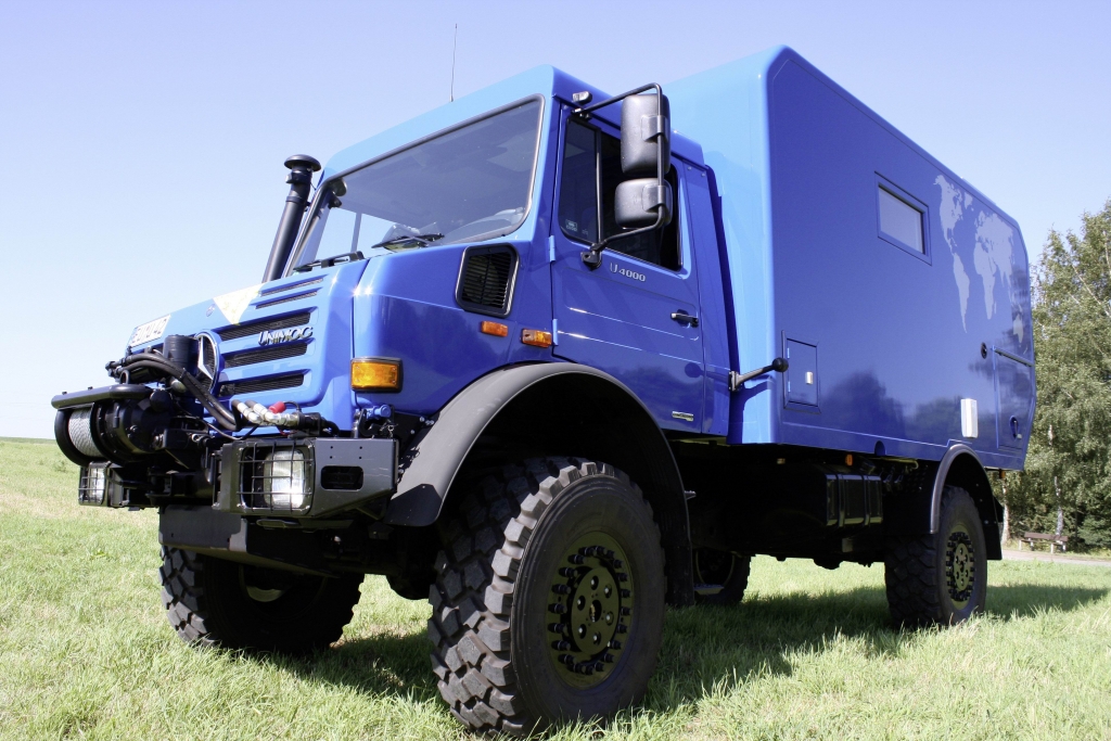Der Unimog geht auf Weltreise 