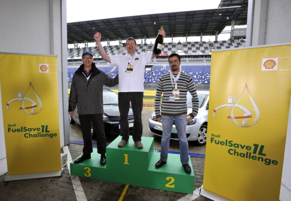 Eco-Marathon-Gewinner Gunther Grosseler