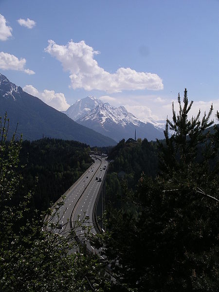Eine der schönsten Autobahnen: der Brennerpass