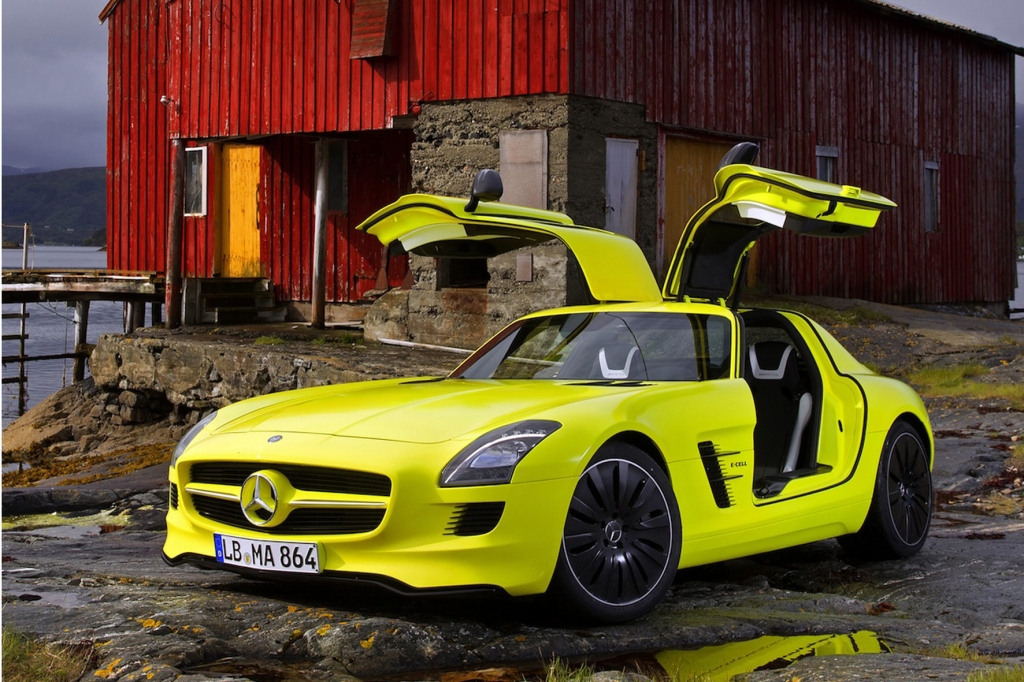 Erfahrungen mit dem Mercedes-Benz SLS AMG E-Cell: Saugeil