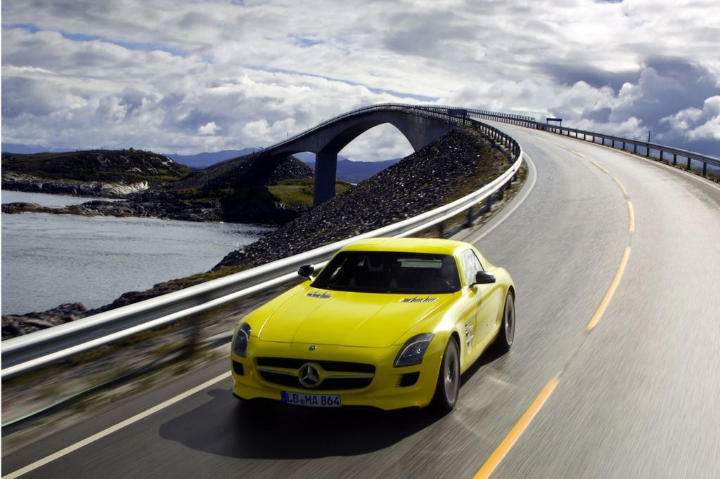 Erfahrungen mit dem Mercedes-Benz SLS AMG E-Cell: Saugeil
