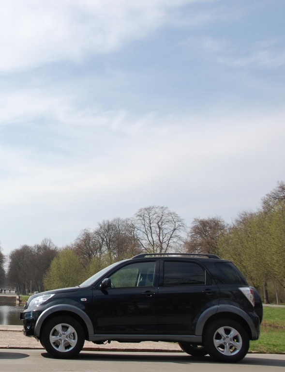 Fahrbericht Daihatsu Terios 4WD top S: Größe kommt von Innen