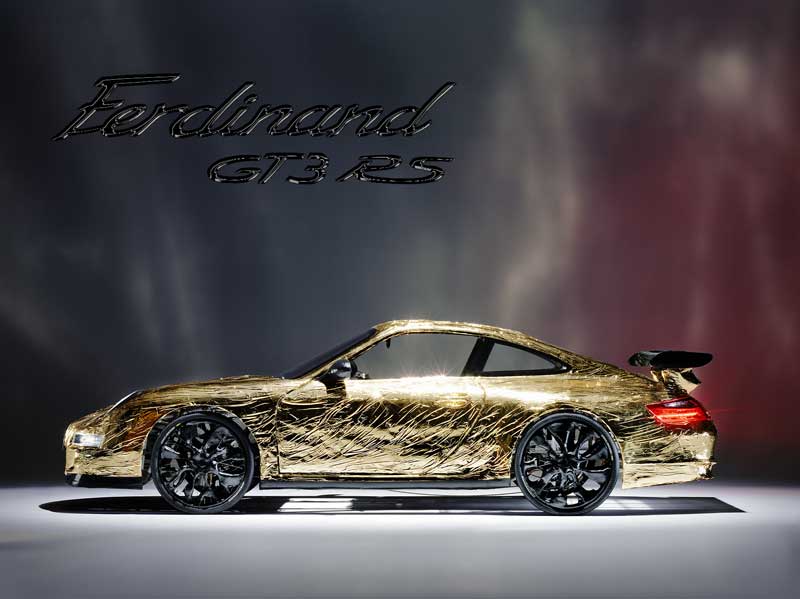 Ferdinand GT3 RS - Der Fahrradporsche.Bild: Manfred Lang Fotostudio 
