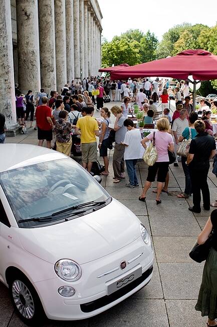 Fiat feiert den 3. Geburtstags seines 500.