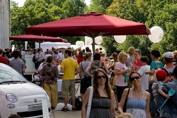 Fiat feiert den Geburtstag des 500 in München