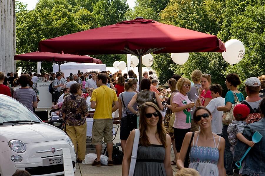 Fiat feiert den Geburtstag des 500 in München