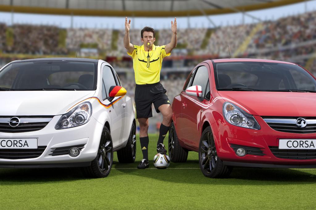 Flaggen-Design für Opel Corsa 