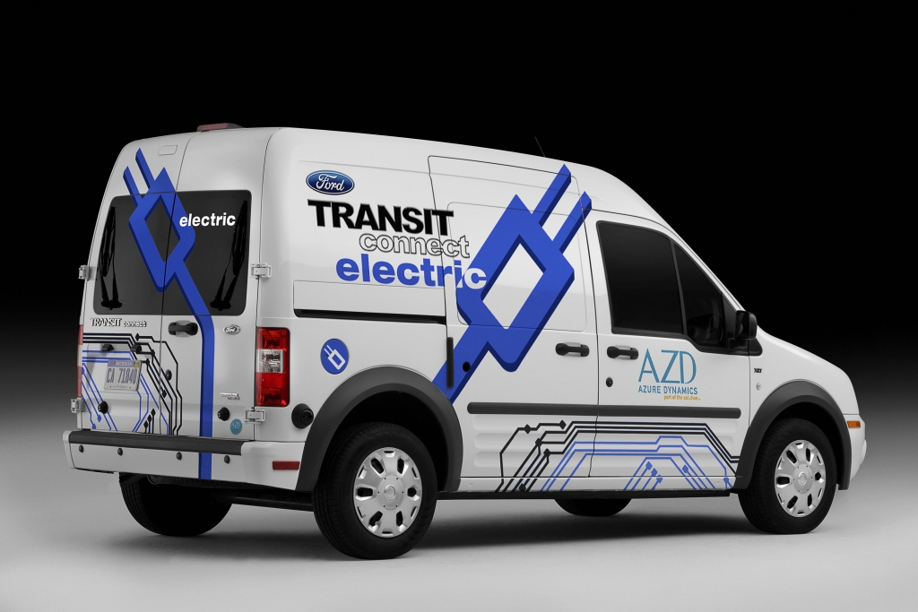 Ford bereitet Transit Connect Electric für Europa vor