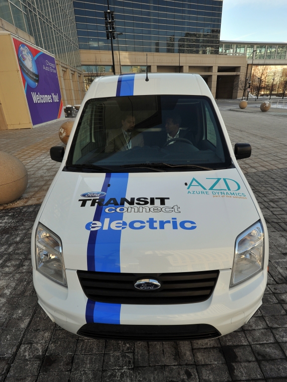 Ford bereitet Transit Connect Electric für Europa vor