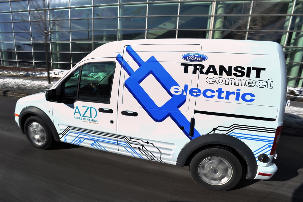 Ford bereitet Transit Connect Electric für Europa vor