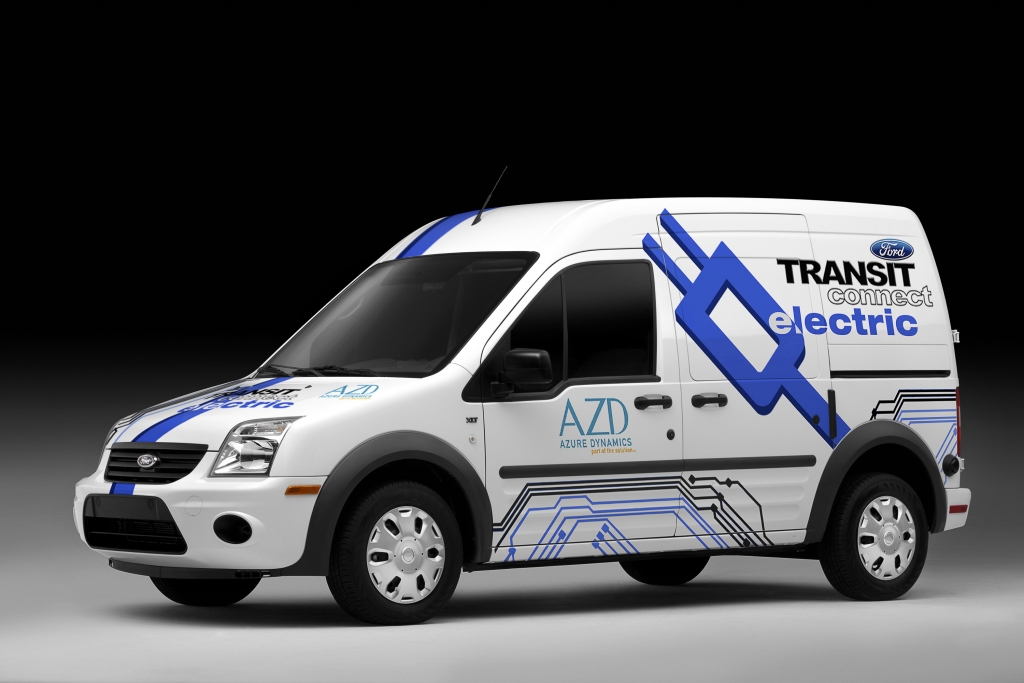 Ford bereitet Transit Connect Electric für Europa vor