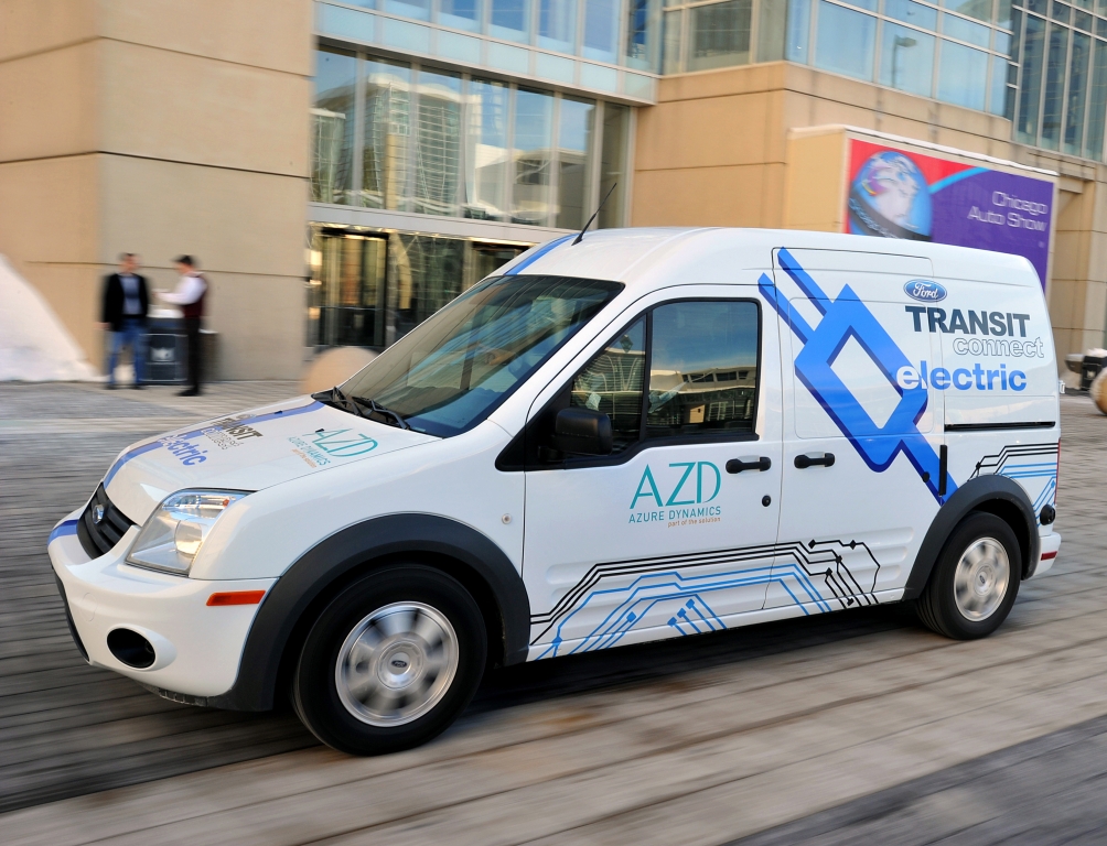 Ford bereitet Transit Connect Electric für Europa vor