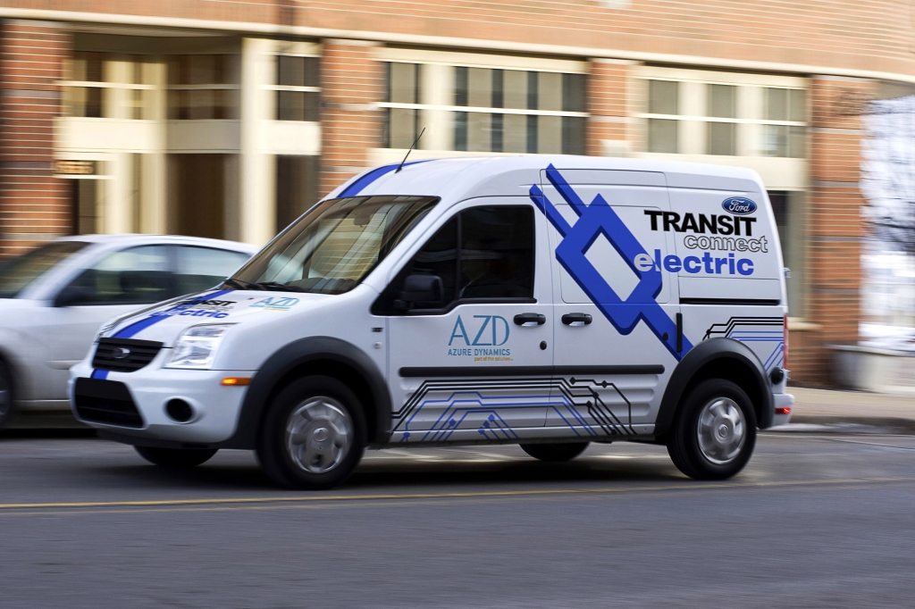 Ford bereitet Transit Connect Electric für Europa vor