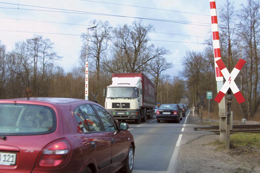 Gefahrenzone Bahnübergang 