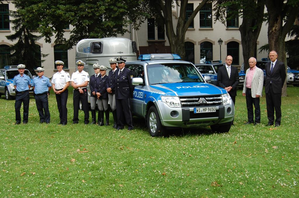 Hessische Polizei übernimmt sieben Mitsubishi Pajero
