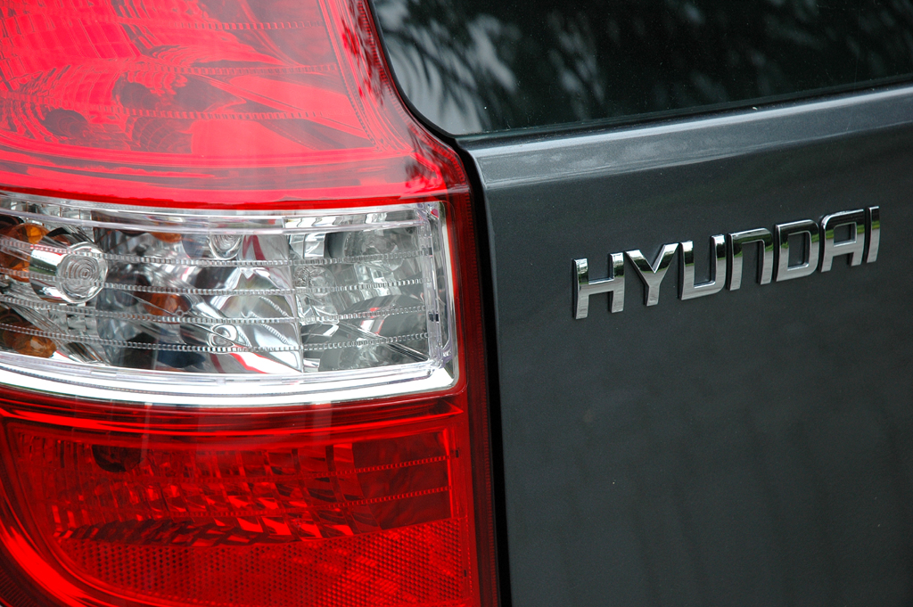 Hyundai i30cw: Leuchteinheit hinten mit Schriftzug. 