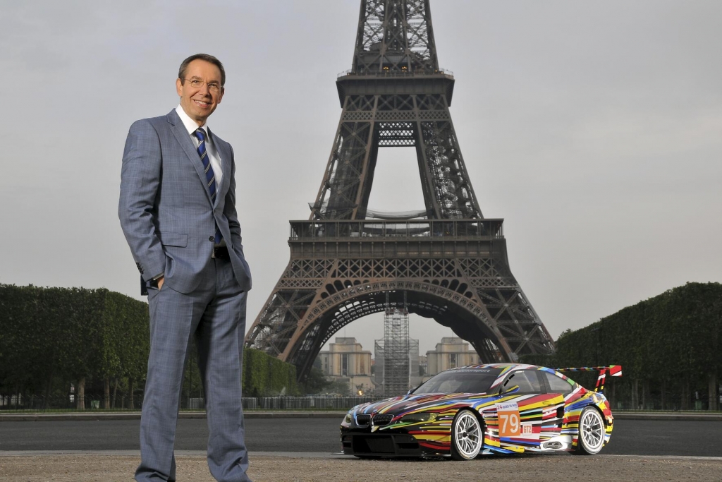 In Paris enthüllt: Jeff Koons’ BMW M 3 GT2 Art Car für Le Mans