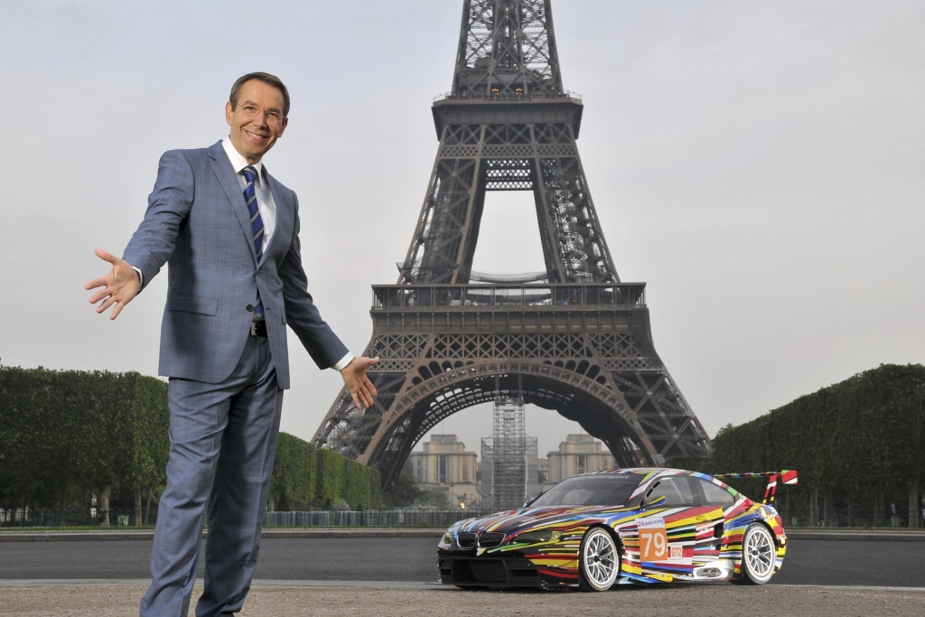 In Paris enthüllt: Jeff Koons’ BMW M 3 GT2 Art Car für Le Mans