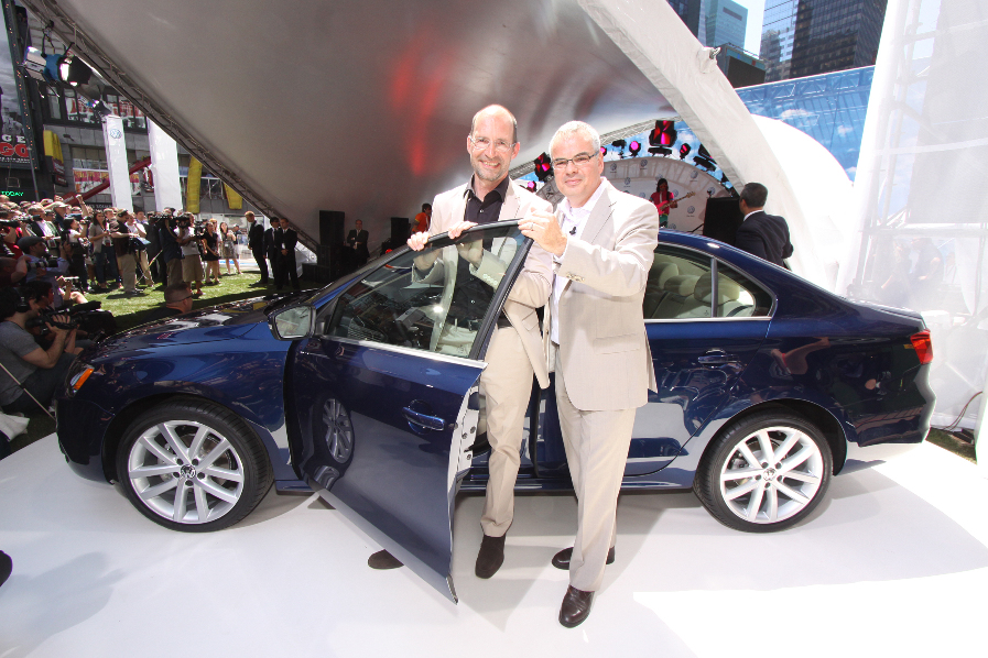 Jetta-Weltpremierenparty am Big Apple: 