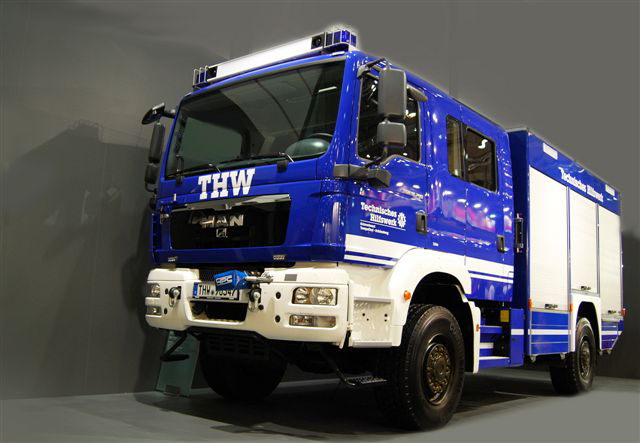 MAN liefert weitere 54 Lastwagen an das Technische Hilfswerk