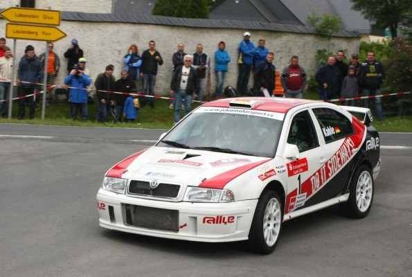 Matthias Kahle gewann Thüringen-Rallye