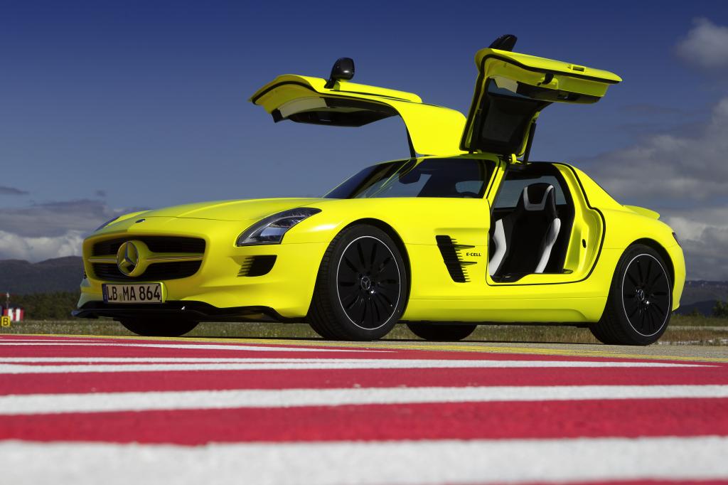 Mercedes-Benz SLS AMG E-Cell.