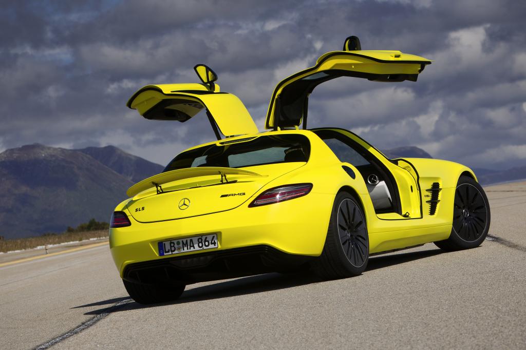Mercedes-Benz SLS AMG E-Cell.