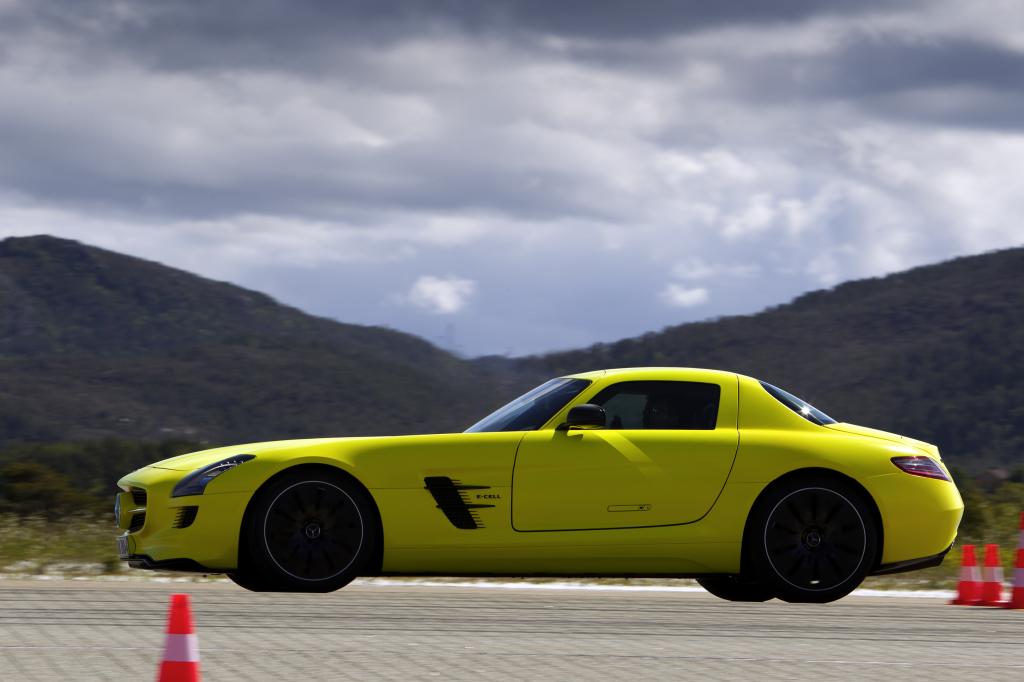 Mercedes-Benz SLS AMG E-Cell.