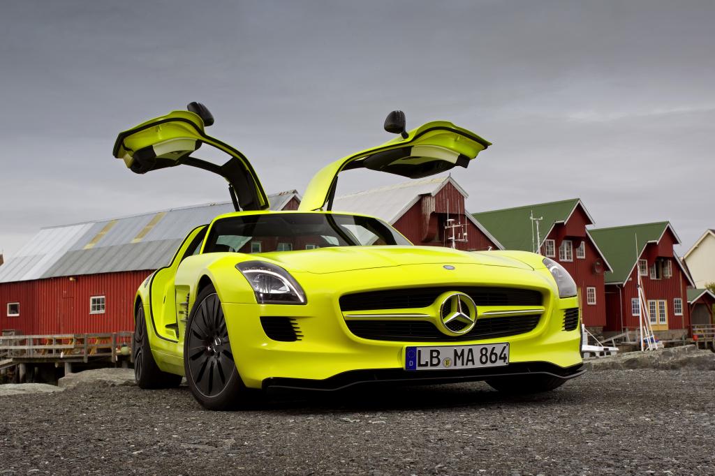 Mercedes-Benz SLS AMG E-Cell.