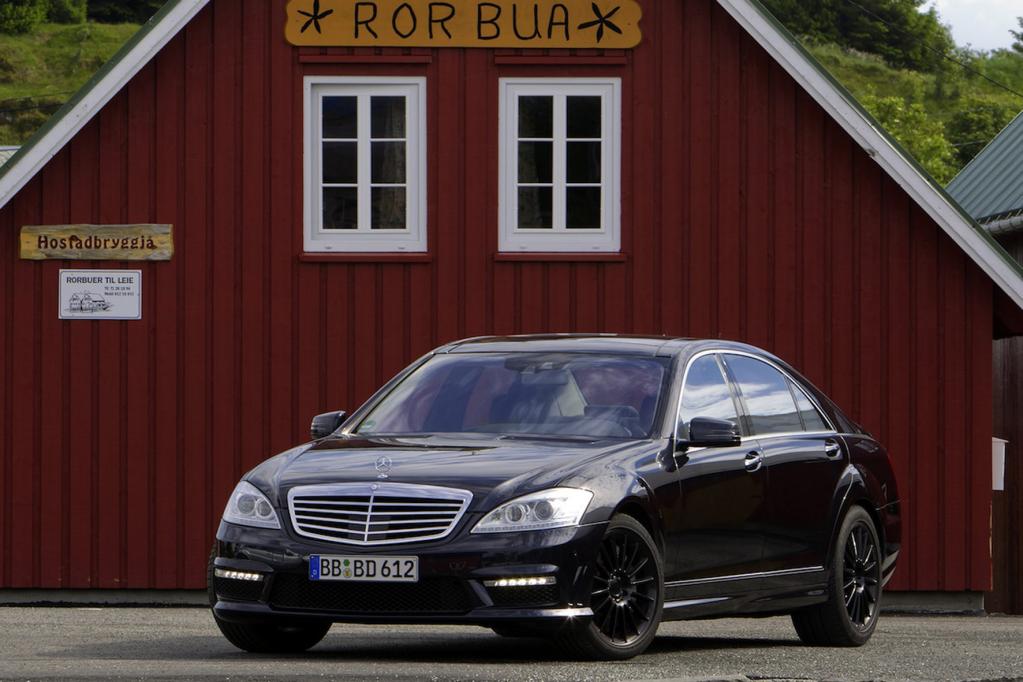 Mercedes S 63 AMG: Schwarzer Kater 