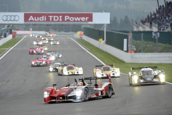 Mit den Audi-Piloten über den Le-Mans-Kurs