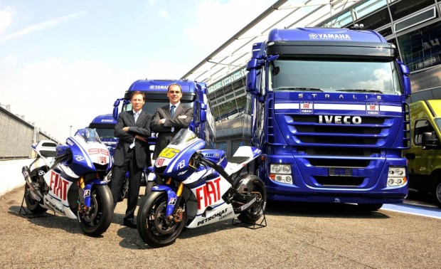 MotoGP-Team Fiat-Yamaha fährt mit Iveco zu den Rennen