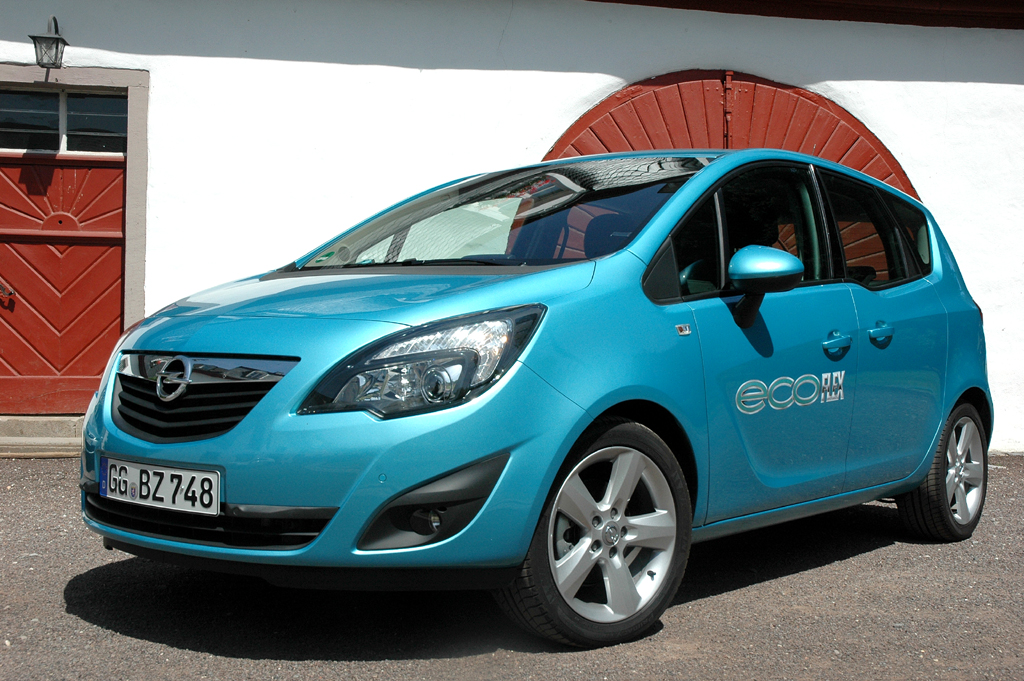 Opel Ecoflex: Ebenfalls der neue Meriva fährt mit diesem Label vor. 