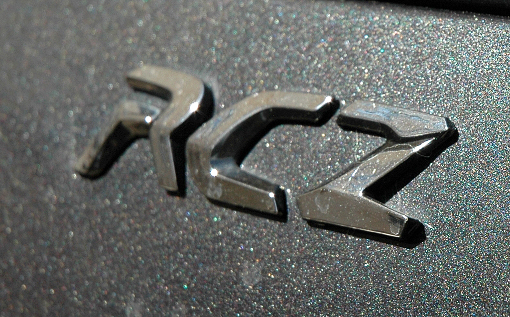 Peugeot RCZ : Schriftzug am Heck. 