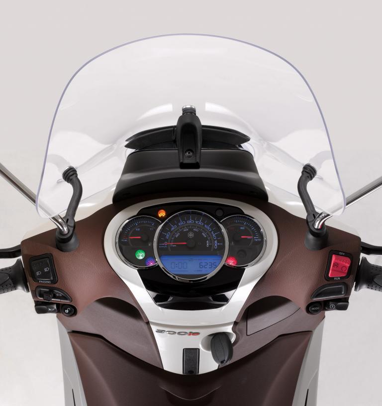 Piaggio hat den Berverly modifiziert